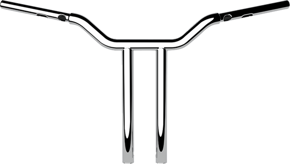 LA CHOPPERS Handlebar - One-Piece Kage Fighter - 16" x 1-1/4" - Chrome LA-7346-16