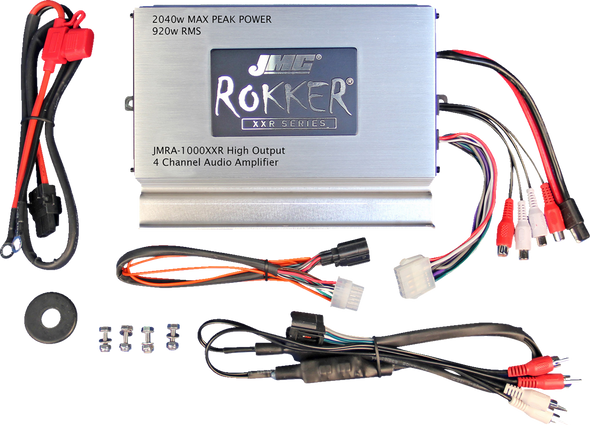 J & M Amplifier Kit - 4-Channel - '18-'24 Gold Wing JAMP-1000GW18-TB J & M Amplifier Kit - 4-Channel - '18-'24 Gold Wing JAMP-1000GW18-TB