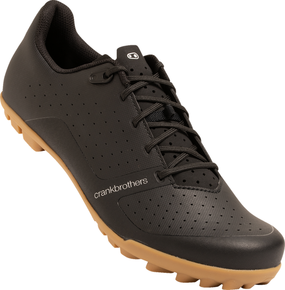 CRANKBROTHERS Candy Lace Clip-In Shoes - Black/Gum - US 10 CGL41010A100