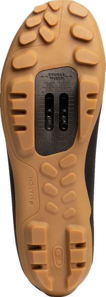 CRANKBROTHERS Candy Lace Clip-In Shoes - Black/Gum - US 9.5 CGL41010A095