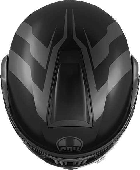 AGV Streetmodular Helmet - Resia - Matte Black/Gray - Large 2118296002005L