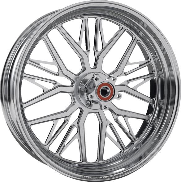 PERFORMANCE MACHINE (PM) Wheel - Nivis - Rear - Single Disc/with ABS - Chrome - 18x5.5 1269-7814R-NVSAP-CH PERFORMANCE MACHINE (PM) Wheel - Nivis - Rear - Single Disc/with ABS - Chrome - 18x5.5 1269-7814R-NVSAP-CH