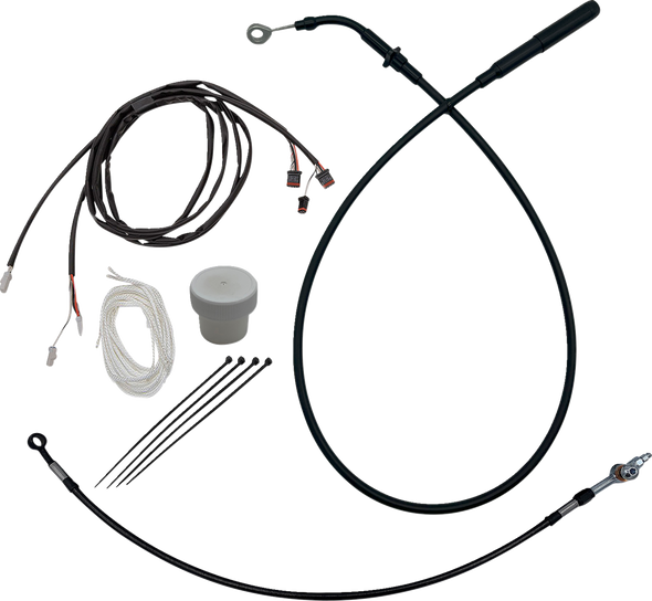 FAT BAGGERS INC. EZ Installation Kit - +6" - FLHT, FLHX - Black 119014-B