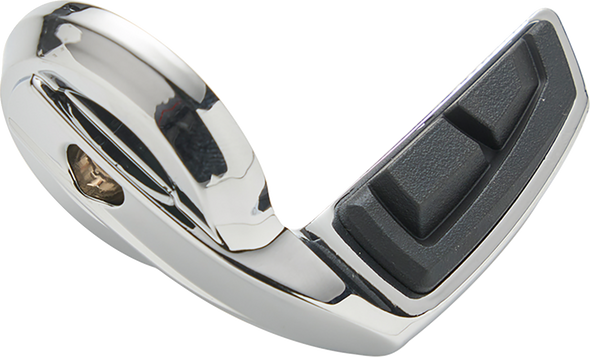 CIRO Throttle Wing - Chicane Grips - Chrome 54002
