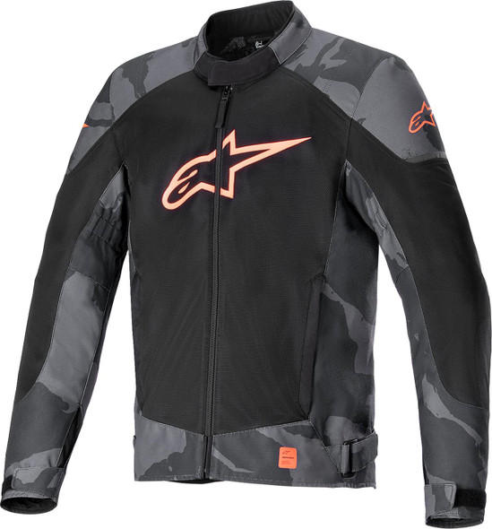  ALPINESTARS T-SP X Superair Jacket - Black Camo/Red Fluo - 4XL 3302022-9133-4X 