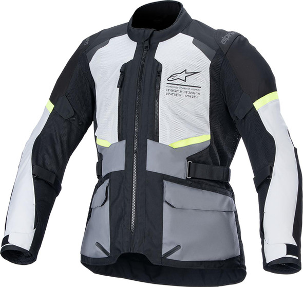  ALPINESTARS Andes Air Drystar Jacket - Ice Gray/Dark Gray/Black - 3XL 3207924-9191-3X 