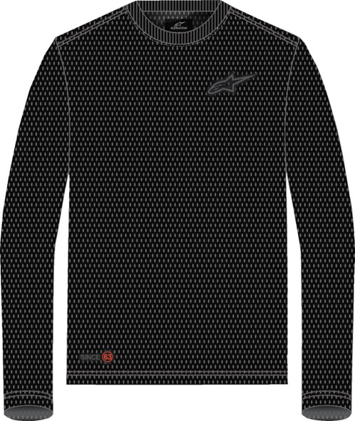  ALPINESTARS Inclinate Mesh Long-Sleeve T-Shirt - Black - Large 1214-73500-10-L 