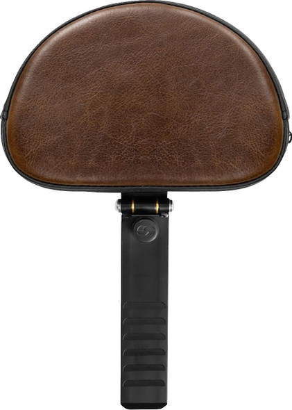  SADDLEMEN Backrest - Lariat - Distresssed Insert - Black Stitching - XL '04-'22 15708B 