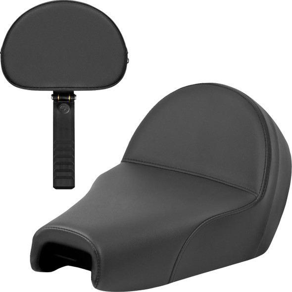  SADDLEMEN Solo Seat - Plain - XL '04-'22 807-03B-0040 