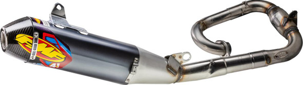  FMF Factory 4.1 RCT Exhaust System - Aluminum - Stainless Steel Header - Carbon Fiber End Cap 044477 