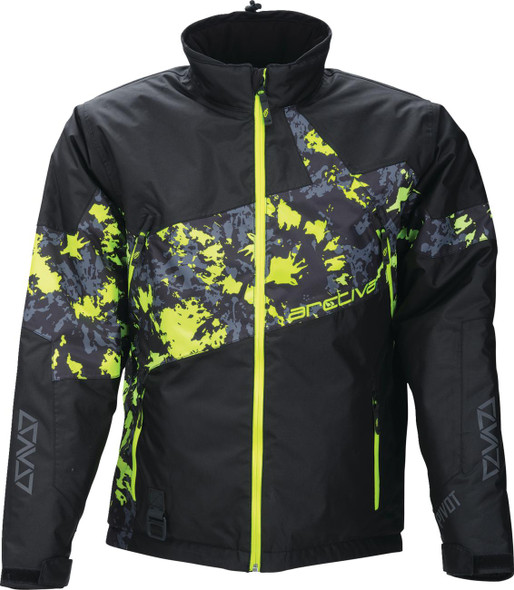  ARCTIVA Pivot 7 Jacket - Camo Black/Hi-Vis - Small 3120-2144 