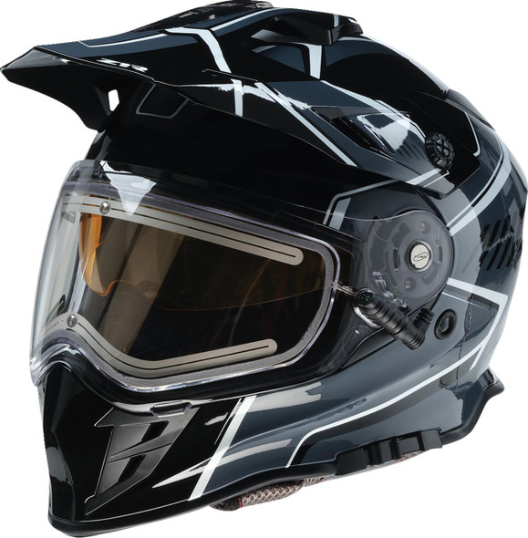  Z1R Range Snow Helmet - Rotor - Black/Gray/White - 2XL 0101-17252 