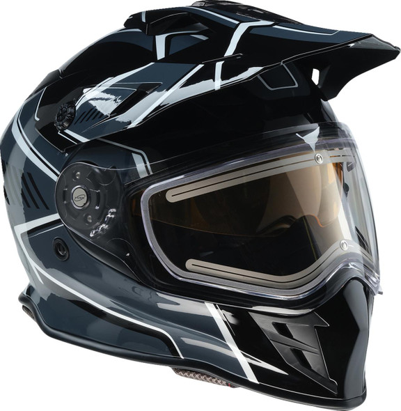  Z1R Range Snow Helmet - Rotor - Black/Gray/White - XL 0101-17251 