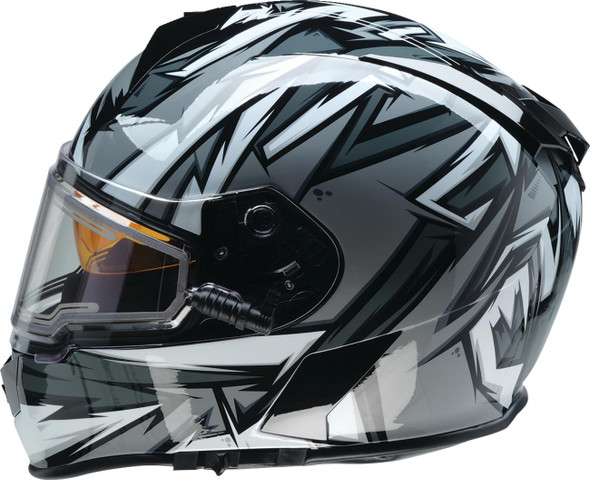  Z1R Warrant Snow Helmet - Neuron - Gray/White - XS 0101-17203 