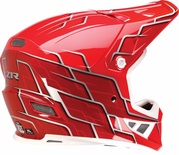  Z1R Rise 2.0 Helmet - Hyacinth - Red/Silver - XL 0110-8635 
