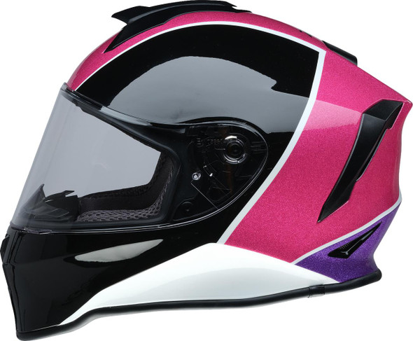  Z1R Youth Warrant Snow Helmet - Fresh Pow - Pink/Purple - Medium 0122-0136 