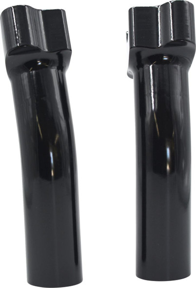  WILD 1 Chubby Billet Risers - Pullback - 5-1/2" - Gloss Black WO527GB 