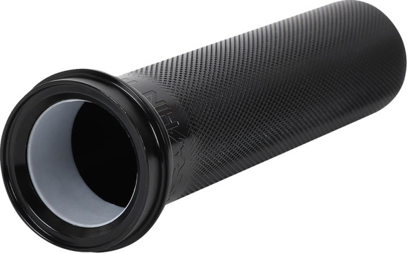  THRASHIN SUPPLY CO. Throttle Tube - Knurled - 1" - TBW - Black TSC-2704-1 
