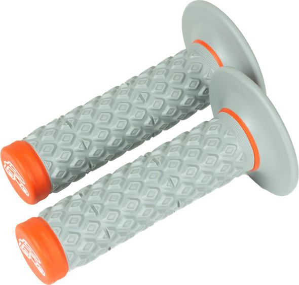 RENTHAL Renthal MX Dual Compound Grips Soft/Firm Orange G208 