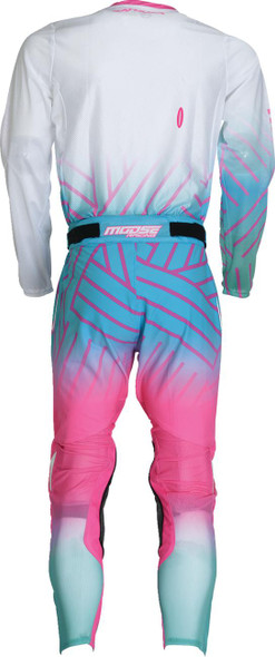  MOOSE RACING Sahara Jersey - Pink/Blue/White - Medium 29107956 