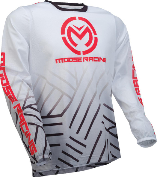  MOOSE RACING Sahara Jersey - Black/White - Medium 29107949 