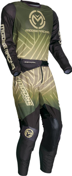  MOOSE RACING Sahara Jersey - Green/Black - XL 29107945 