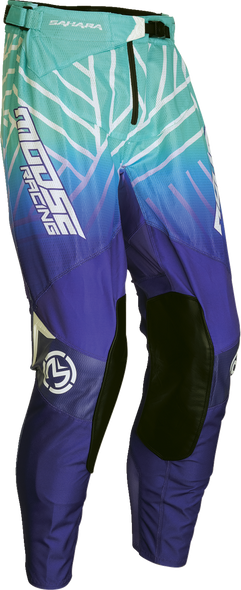 MOOSE RACING Sahara Pants - Purple/Turquoise - 42 2901-11435