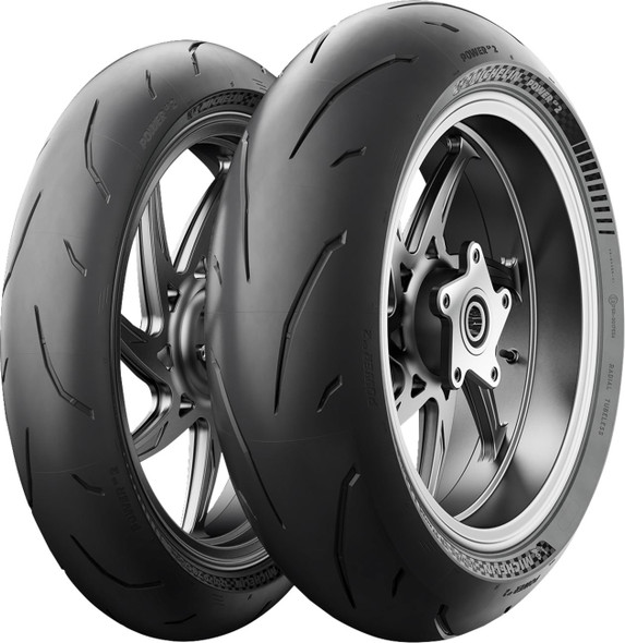 MICHELIN Michelin Power GP2 Rear Tire 180/55ZR17 73W 48652 
