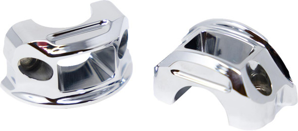  KODLIN USA Perch Clamps - Brake/Clutch - Chrome K56243 