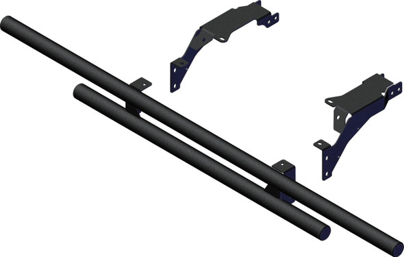  KFI PRODUCTS Rear Bumper - Black - Polaris Ranger 1000 102075 