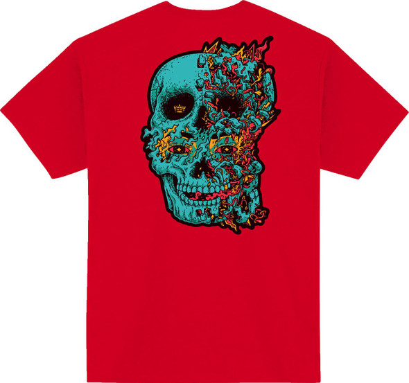  ICON Munchies* T-Shirt - Heather Red - XL 3030-24088 