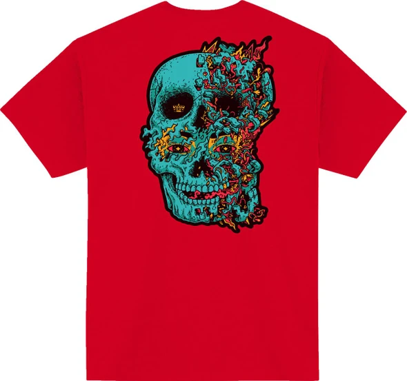  ICON Munchies* T-Shirt - Heather Red - Medium 3030-24086 