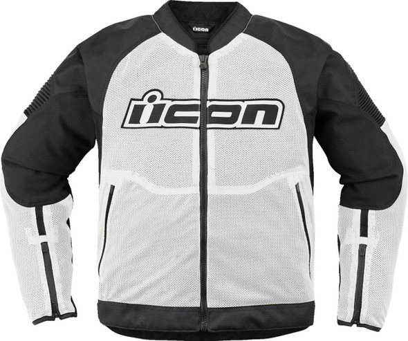  ICON Overlord3 Mesh* Jacket - White - Medium 2820-6737 