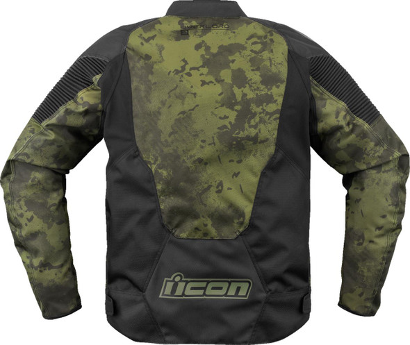  ICON Overlord3* Magnacross Jacket - Green - 2XL 2820-6722 