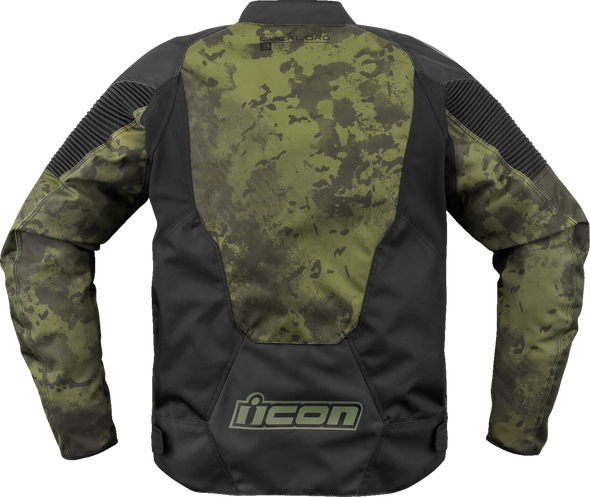 ICON Overlord3* Magnacross Jacket - Green - Large 2820-6720