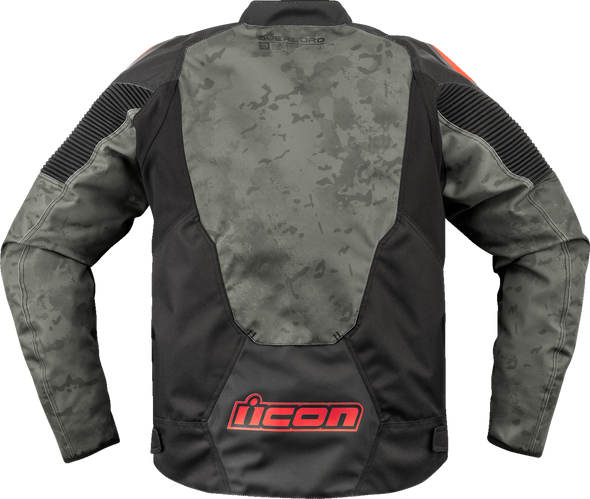 ICON Overlord3* Magnacross Jacket - Gray - Small 2820-6712