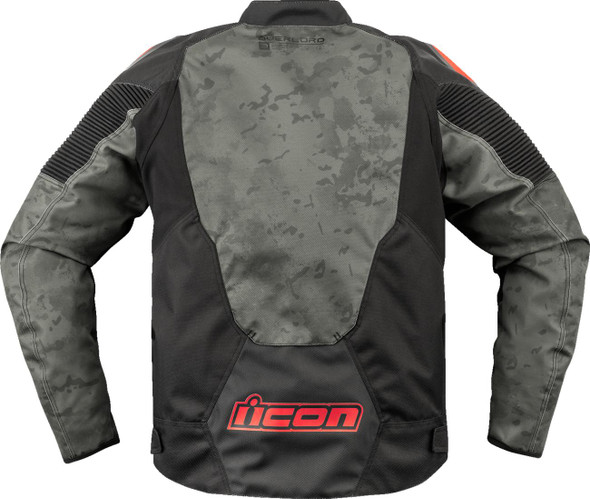  ICON Overlord3* Magnacross Jacket - Gray - Small 2820-6712 