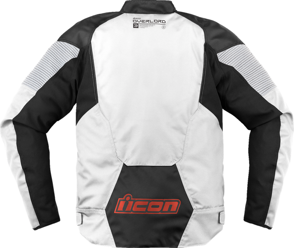 ICON Overlord3* Jacket - White - Small 2820-6693 ICON Overlord3* Jacket - White - Small 2820-6693