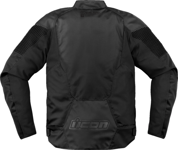 ICON Overlord3* Jacket - Black - Medium 2820-6687 ICON Overlord3* Jacket - Black - Medium 2820-6687