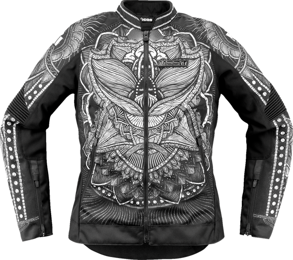 ICON Women's Overlord3 Noble* Jacket - Black - Large 28221606