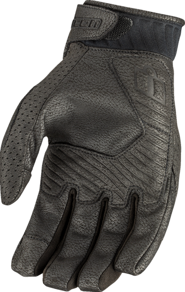ICON Overlord3* Gloves - Black - Small 3301-4790 ICON Overlord3* Gloves - Black - Small 3301-4790