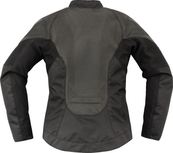  ICON Women's Overlord3* Leather Jacket - Black - Small 28131083 