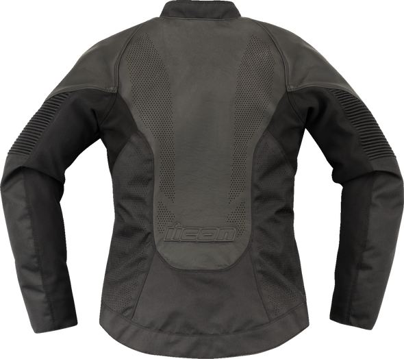 ICON Women's Overlord3* Leather Jacket - Black - XS 28131082