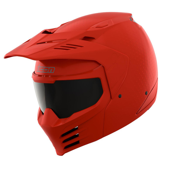  ICON Elsinore* Helmet - Monotype - Red - Large 0104-3318 