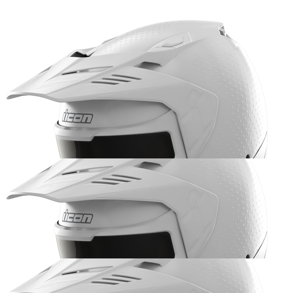  ICON Elsinore* Helmet - Monotype - White - Small 0104-3309 