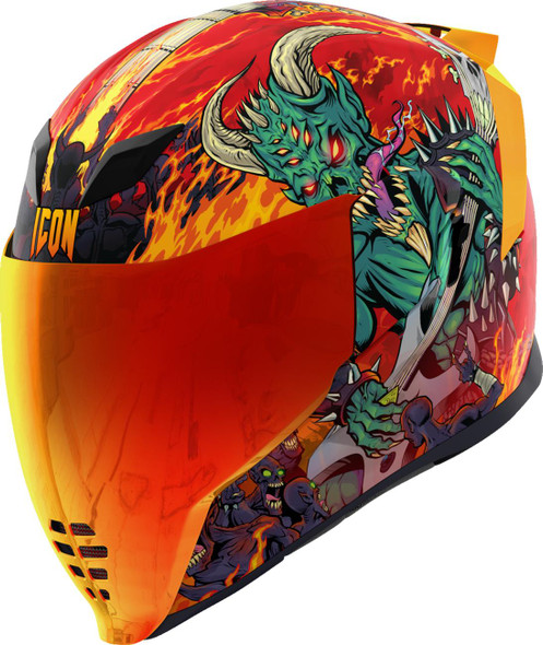  ICON Airflite* Helmet - Blegh - MIPS - Red - Large 0101-16923 
