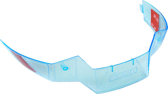  ICON Airflite* Rear Spoiler - Dayglo Blue 0133-1547 