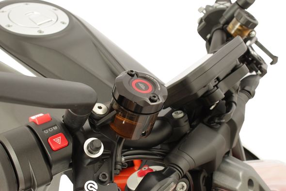 GILLES TOOLING Reservoir Cover - Brake - Front - Black BRC-06-B GILLES TOOLING Reservoir Cover - Brake - Front - Black BRC-06-B