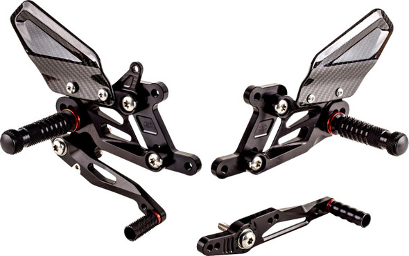  GILLES TOOLING FXR Rearset - Black - BMW FXR-BM04-B 