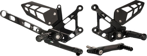  GILLES TOOLING MUE2 Rearset - Black - KTM MUE2-Y02-B 